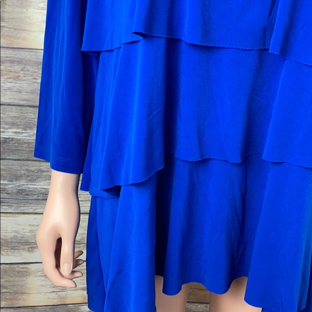 Susan Graver Blue Blouse - Picture 3 of 7